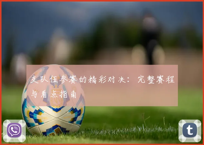 支队伍参赛的精彩对决:完整赛程与看点指南